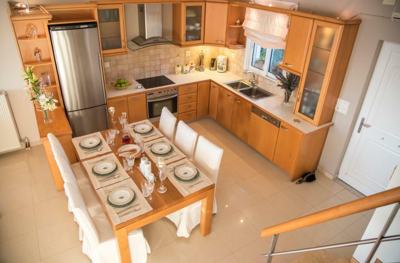 Paris Seaside Villa Pantokratoras  Ngoại thất bức ảnh